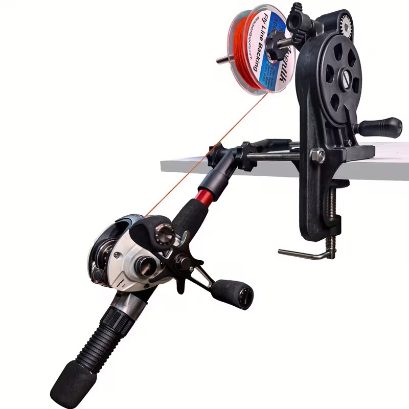Fishing Line Spooler - Aventik vislijnwikkelapparaat, bidirectioneel wikkelgereedschap met 5:1