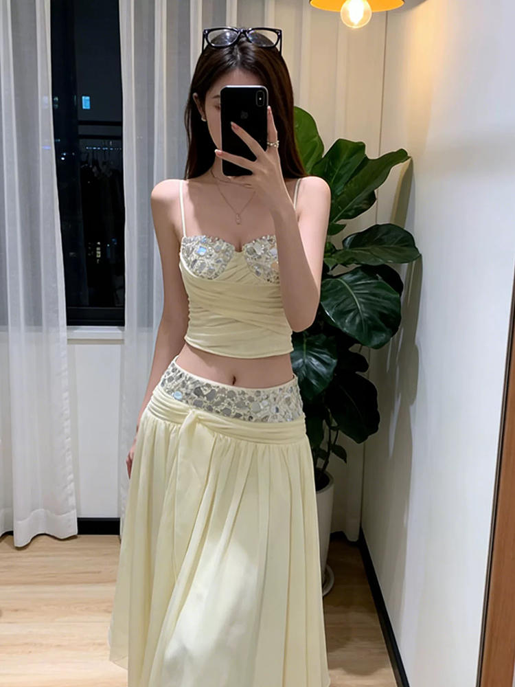 Fly Line - Vakantie-stijl damesmatchset: elegant & sexy –