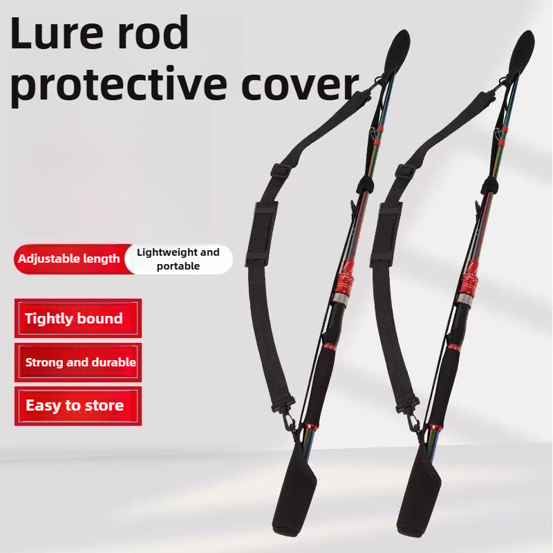 Fishing Line Spooler - Verstelbare hengelopbergtas Draagbare schouderriembeschermer voor accessoires