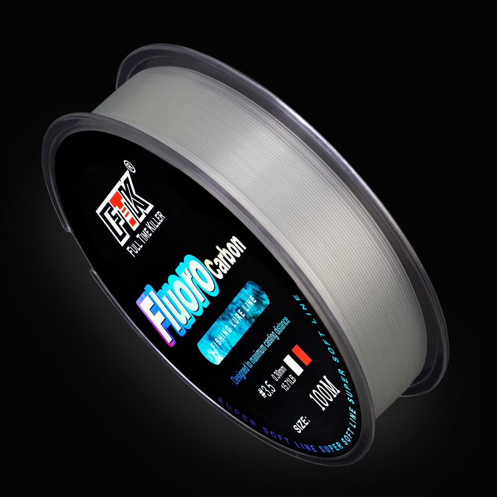 FTK 100m 4.13-34.32LB Fluoroca - Fluorocarbon Line recensie en prijs