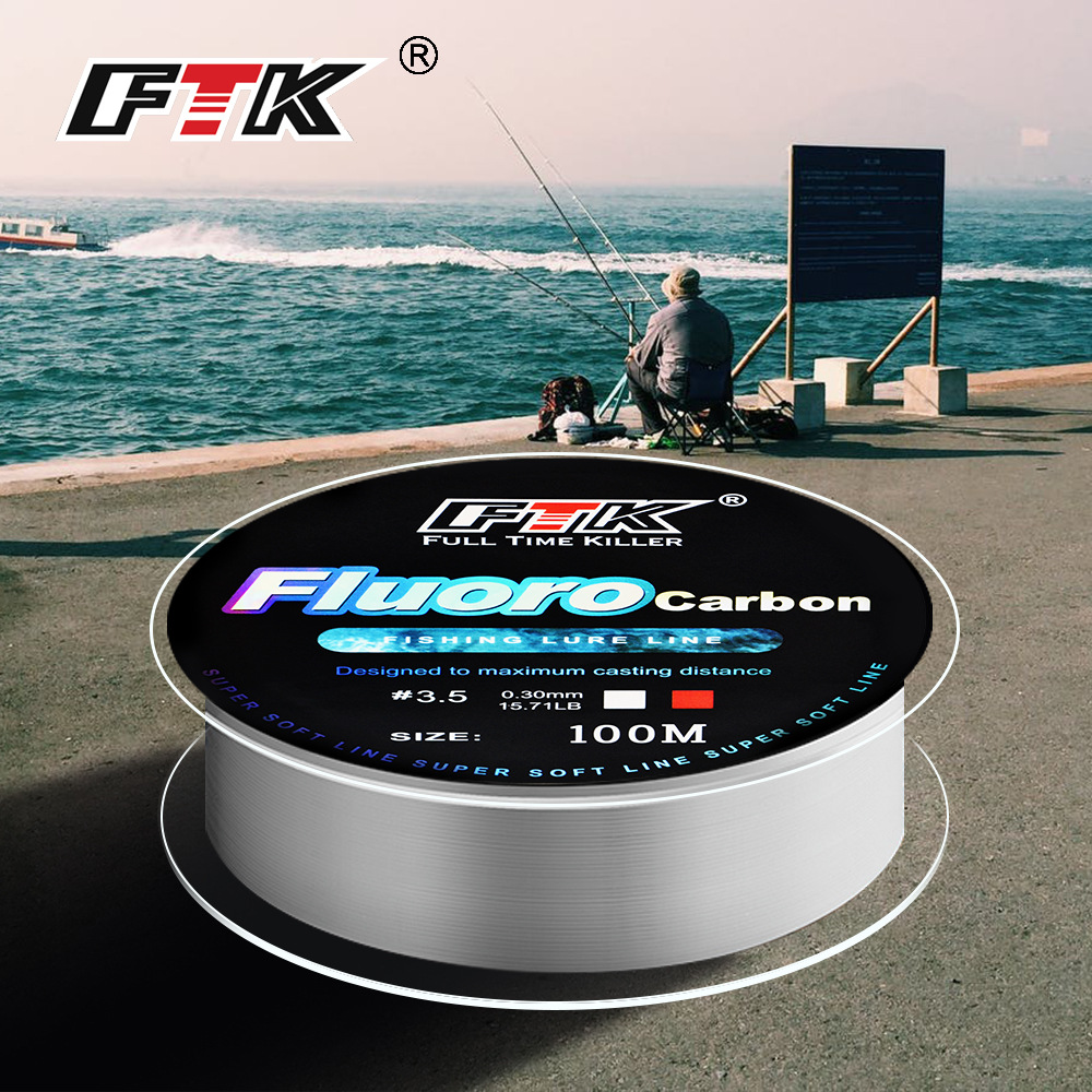 100M Fluorocarbon Coating Visl - Fluorocarbon Line recensie en prijs