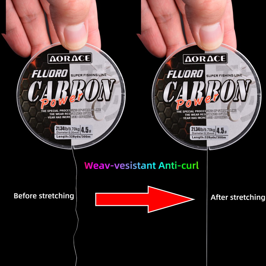 Aorace 300M Fluorocarbon Visli - Fluorocarbon Line recensie en prijs